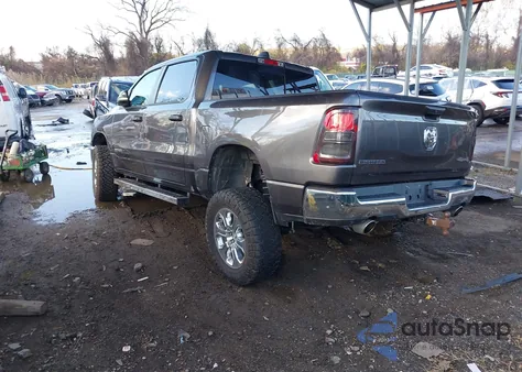 2023 Ram 1500 Big Horn 4X4 5'7 Box from USA, damaged, VIN 1C6SRFFT1PN702691